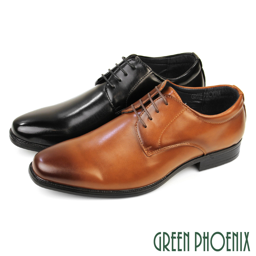 【GREEN PHOENIX 】男 紳士鞋 商務鞋 新郎鞋 學生 皮鞋 德比鞋T59-10662