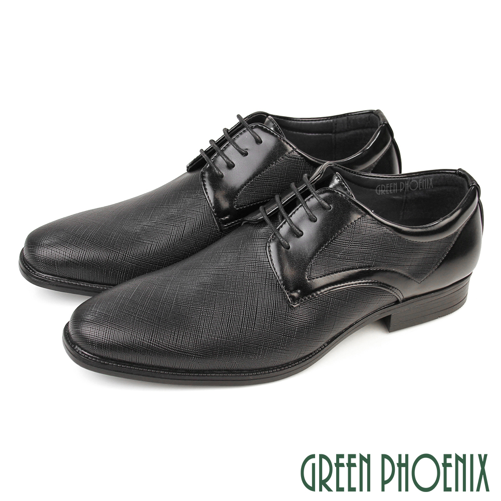 【GREEN PHOENIX 】男 紳士鞋 商務鞋 新郎鞋 皮鞋 德比鞋T59-10665