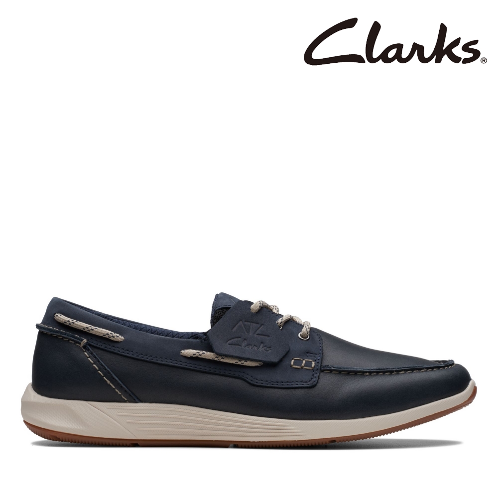 【Clarks】男款ATL Sail Go ATL透氣快乾船型鞋 CLM70333C