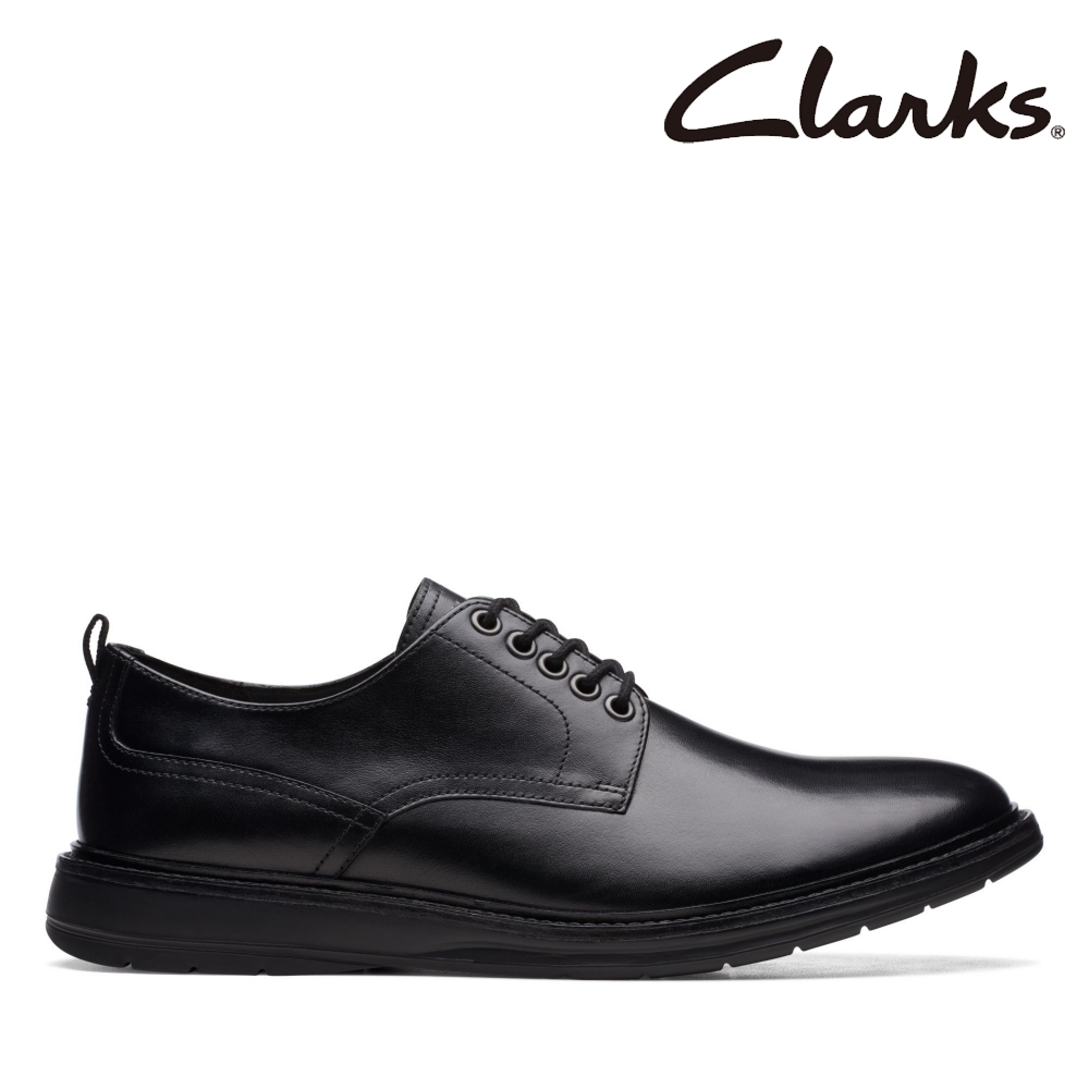 【Clarks】男款Chantry Lace超輕量紳士素面休閒鞋 CLM71941C