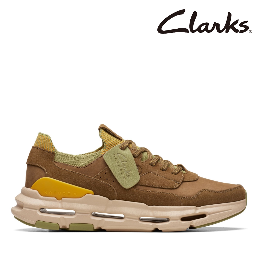 【Clarks】男鞋NXE Lo蜂巢狀大底高回彈緩震休閒鞋 CLM73539C