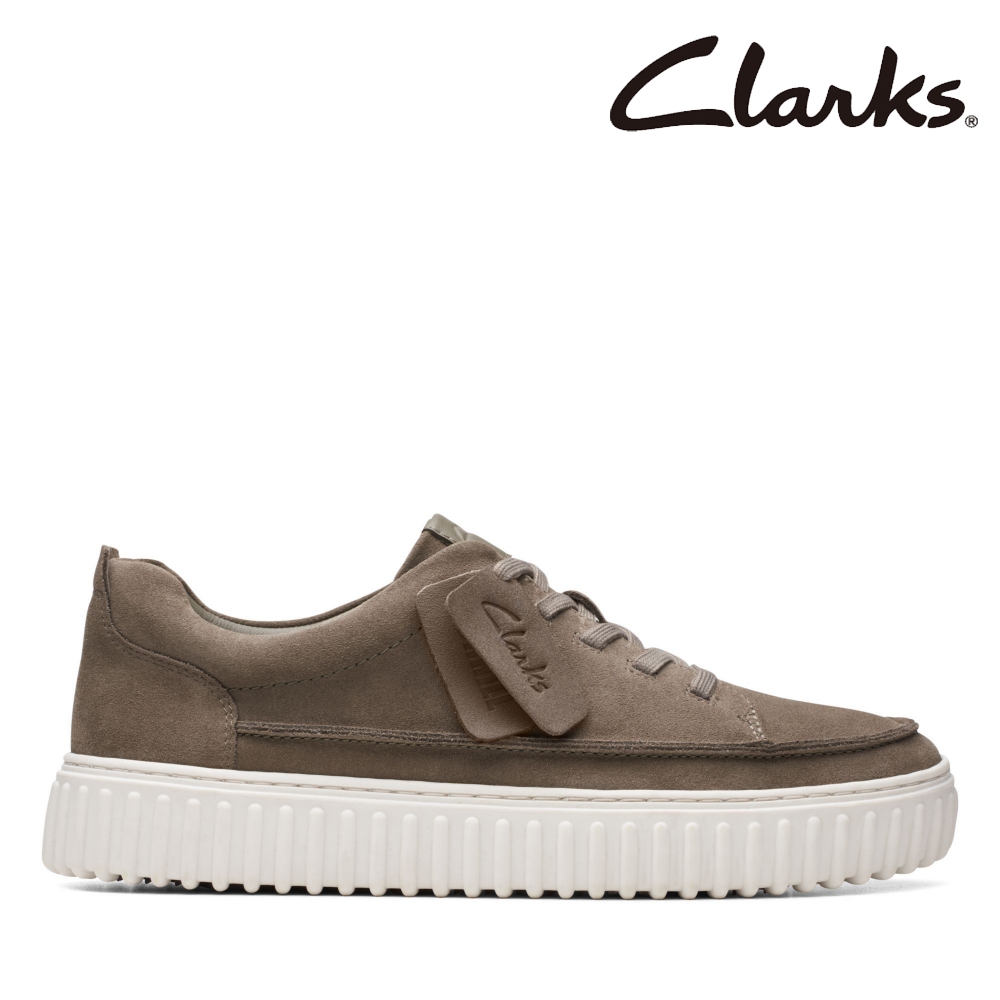 【Clarks】男鞋後提帶設計潮流厚底餅乾鞋 CLM73954C