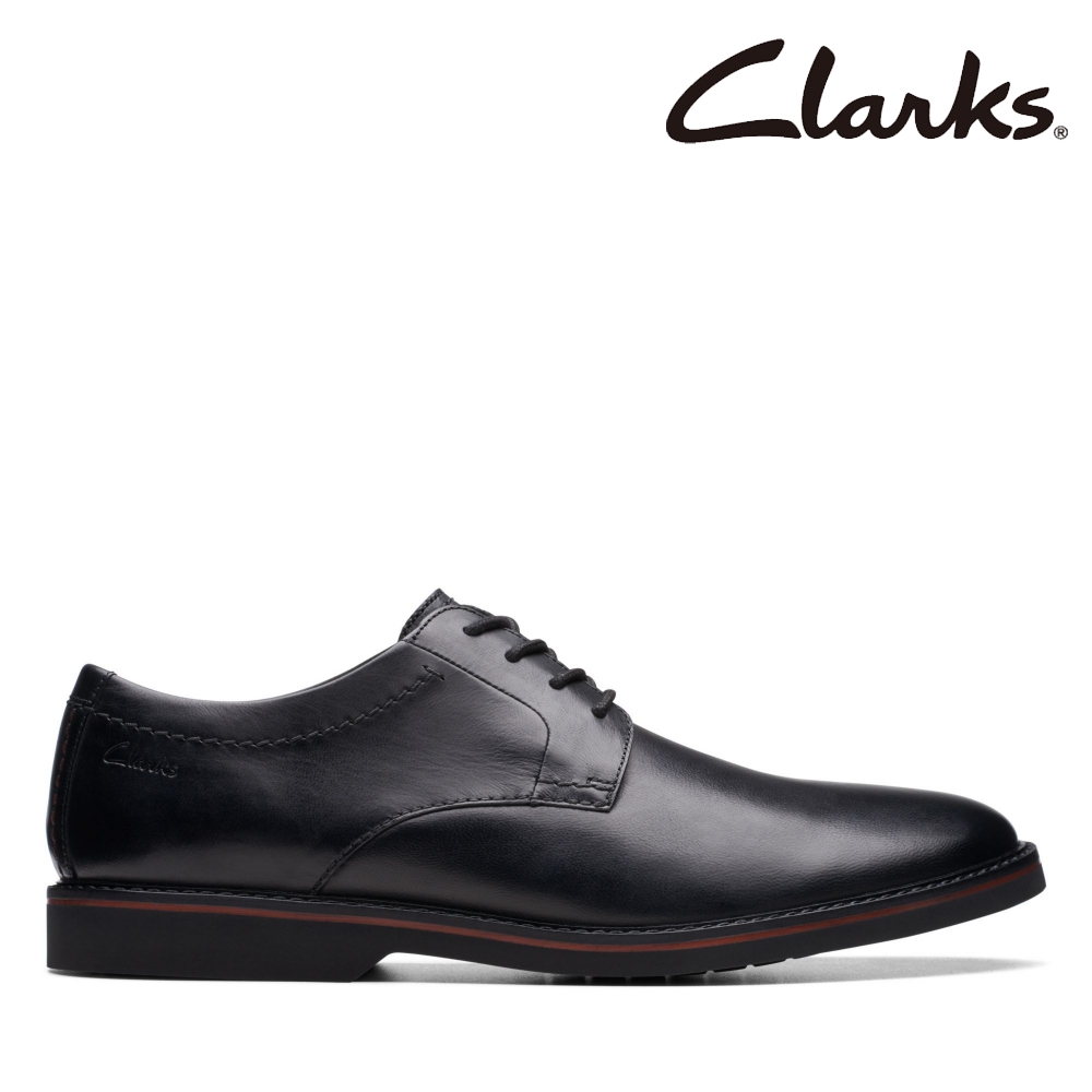 【Clarks】男鞋復古擦色感正裝休閒鞋CLM73608D
