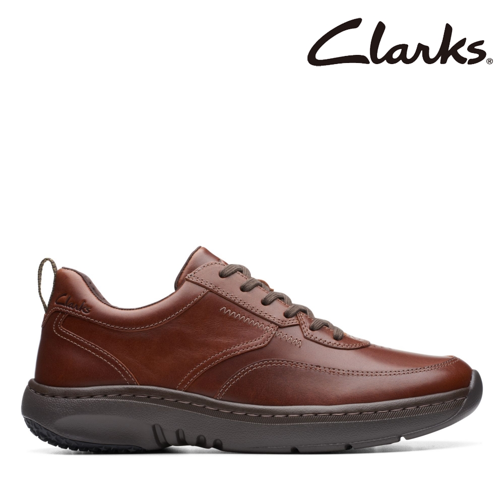 【Clarks】男鞋Clarks Pro Lace優質皮感柔軟透氣休閒鞋CLM75193C