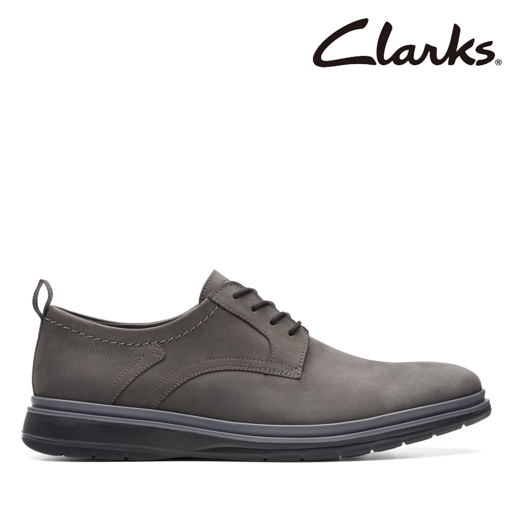【Clarks】男鞋Chantry Lo超輕量紳士素面休閒鞋CLM74554C