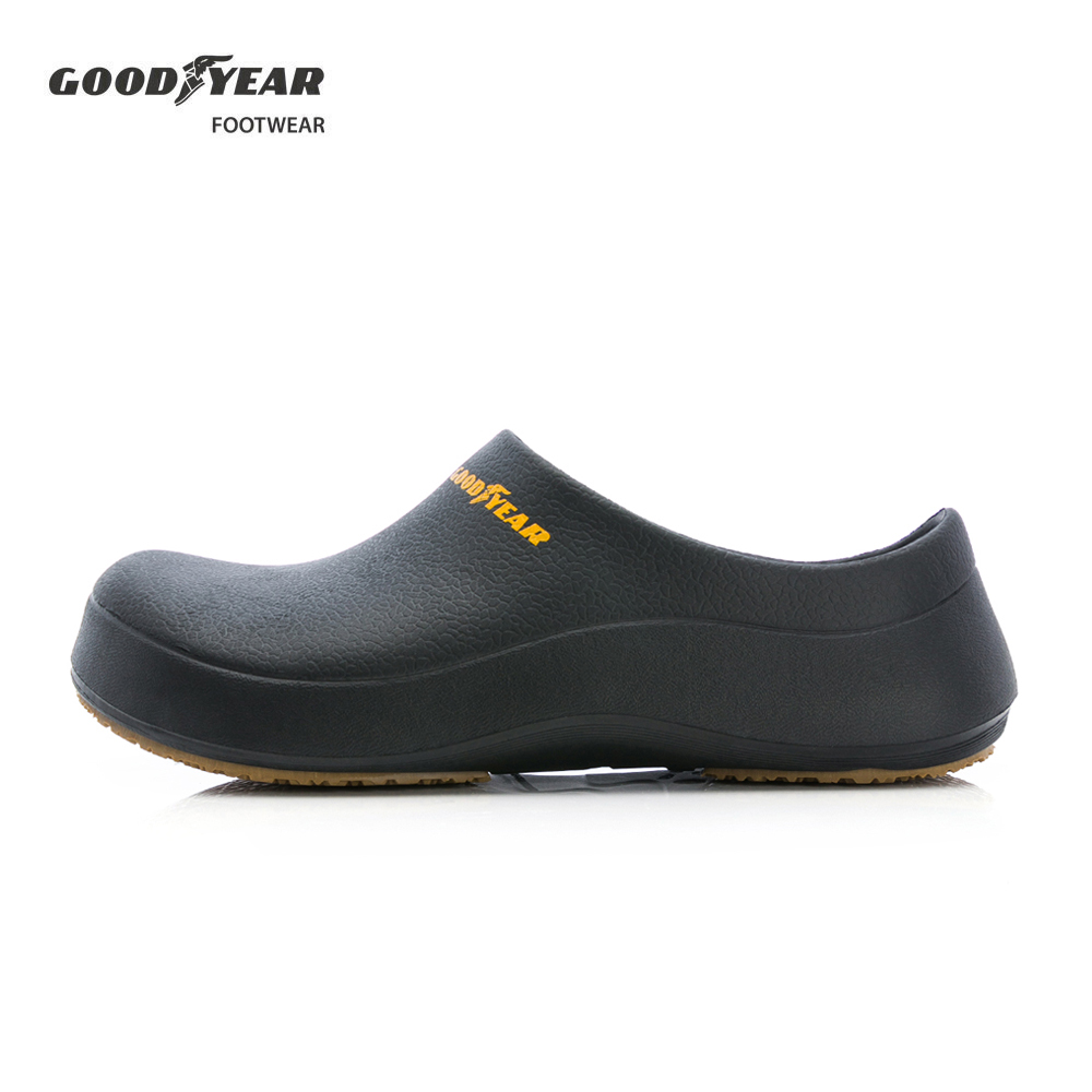 【GOODYEAR 固特異】格力普-多功能廚師鞋 防滑 防水 防油 寬楦設計/男女 (GAMY43630黑)