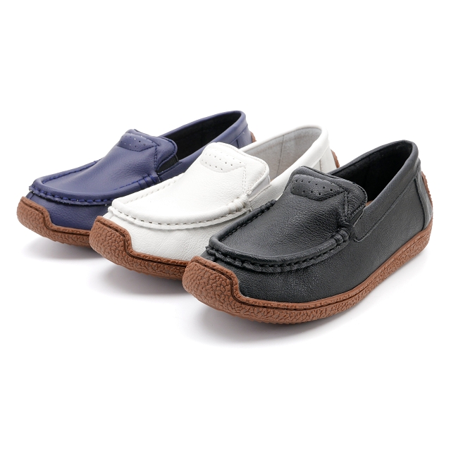 (101玩shoes) MIT溫柔包覆舒適柔軟樂福鞋-藍色/白色/黑色 36-40