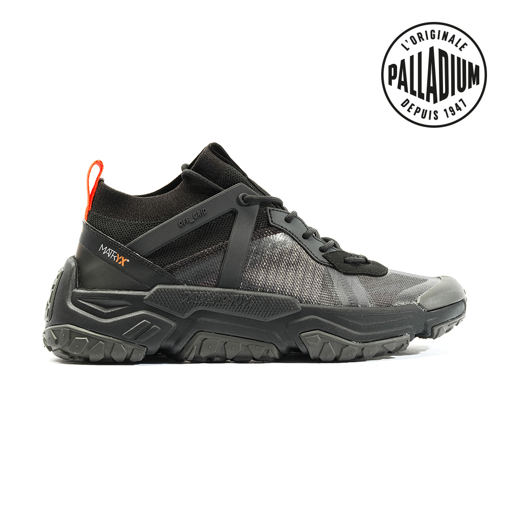 PALLADIUM OFF-GRID LO MATRYX科技纖維低筒輪胎潮鞋-中性-黑