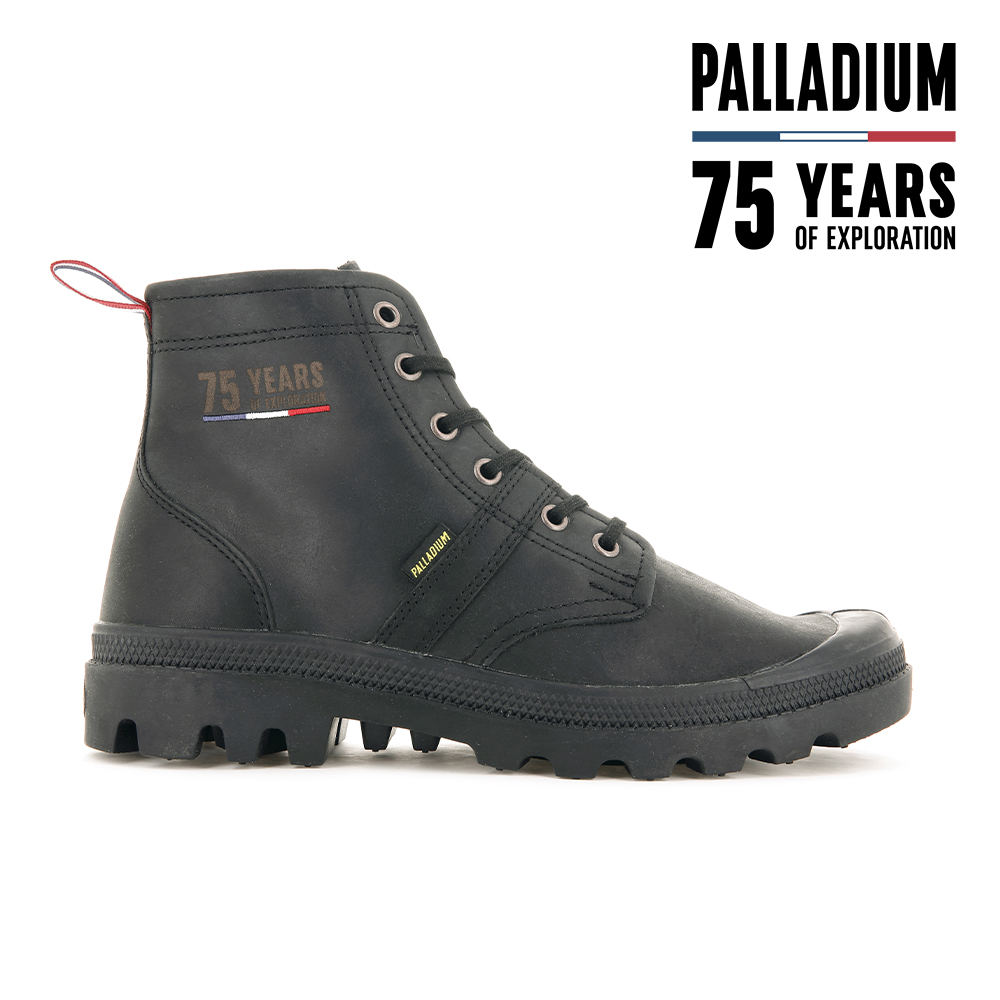 PALLADIUM PALLABROUSSE 75 LTH75周年經典軍靴紀念系列-中性-黑