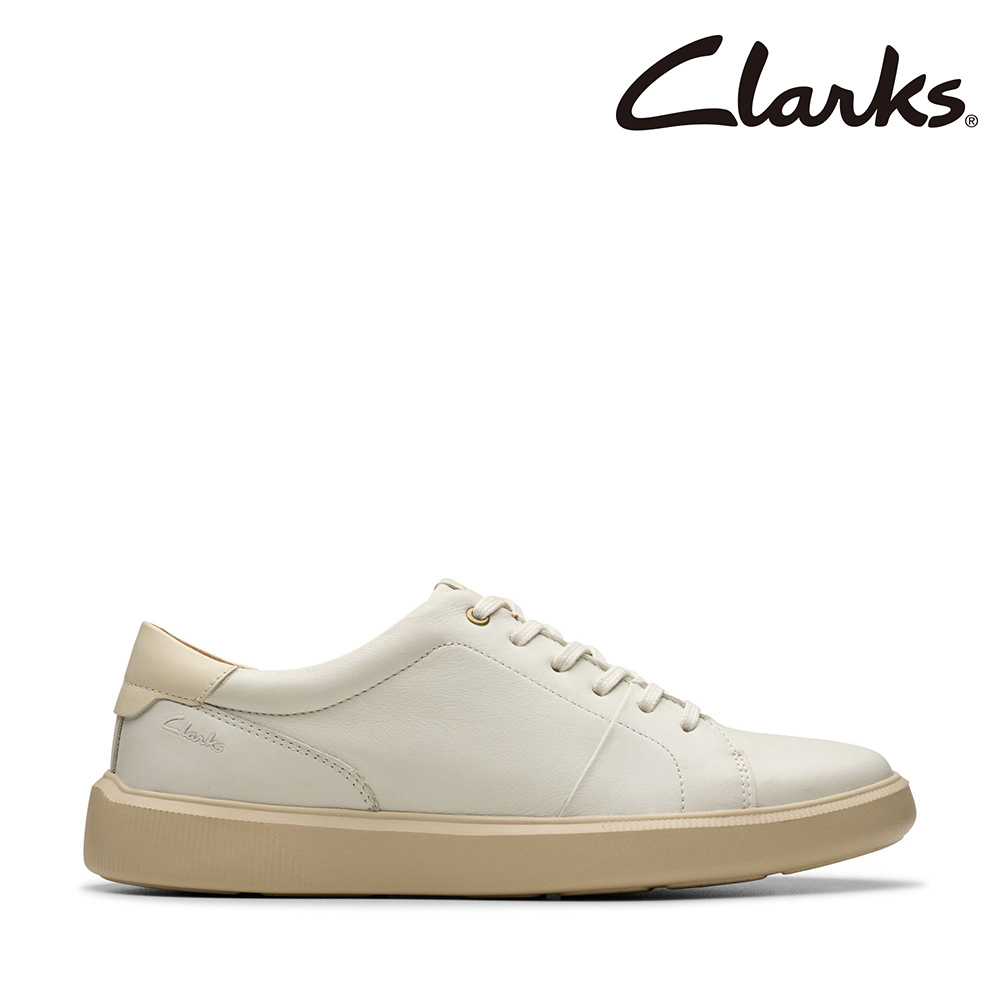 【Clarks】男款Brodin Lace經典簡約輕量綁帶休閒鞋CLM79392C