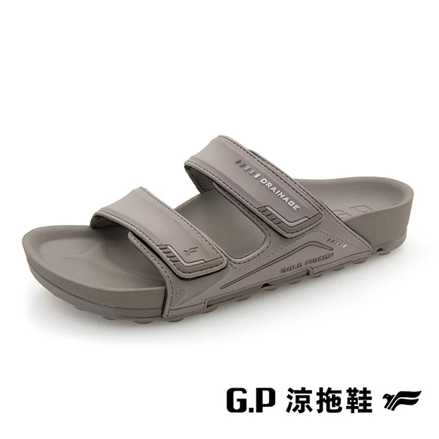 G.P(女)VOID防水透氣機能柏肯拖鞋 女鞋-淺灰色B12-G3753W-71