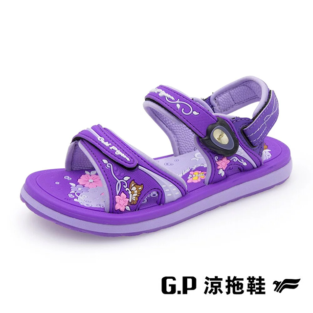 G.P(童)夢幻公主風兩用童涼鞋 童鞋-紫色B12-G3830B-41