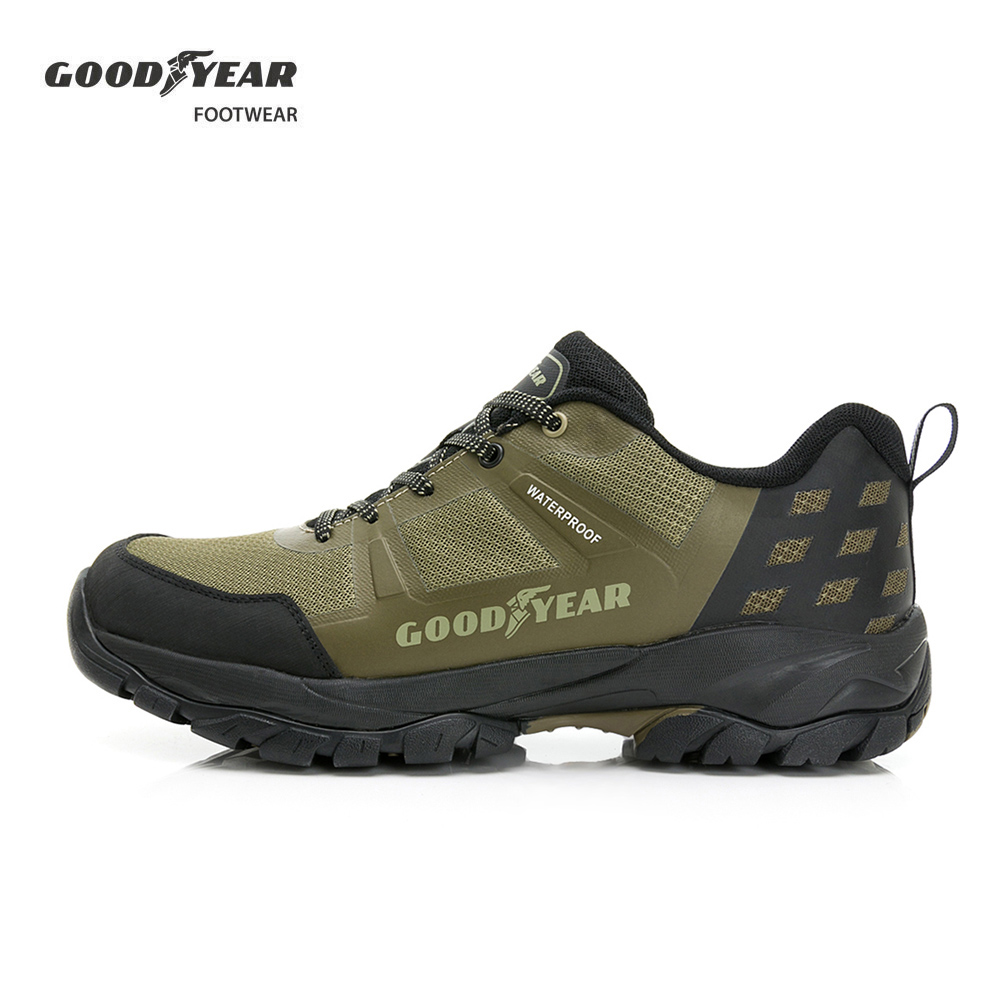 【GOODYEAR 固特異】動態防水戶外/男款 抓地 耐磨 防水 綠(提頓Lite-GAMO43415)