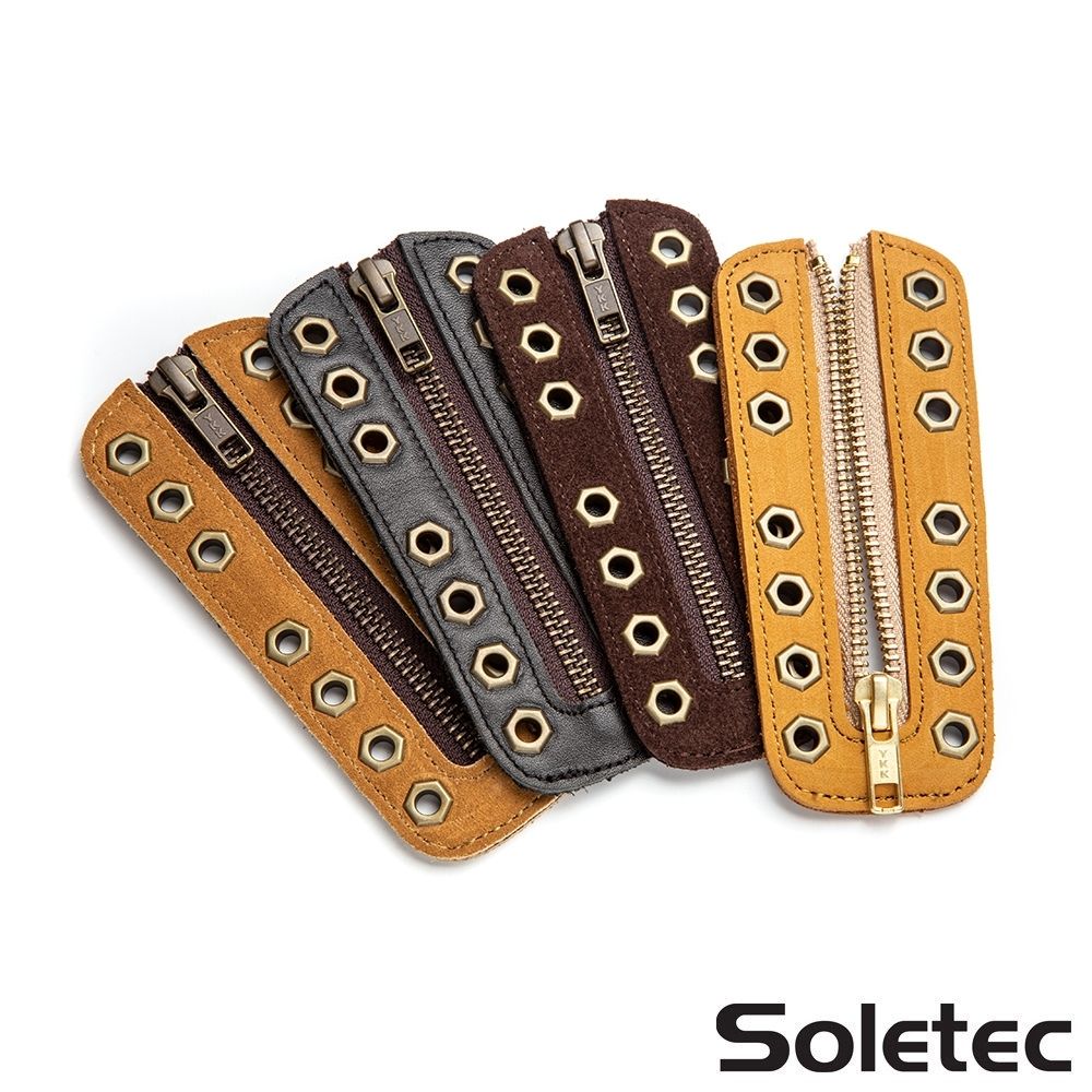 Soletec【手工七孔不等距拉鍊盤(1085系列)】 超鐵安全鞋專用 提升中筒鞋穿脫的最佳選擇