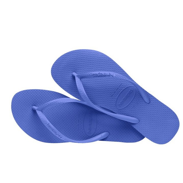 【havaianas 哈瓦仕】Slim普羅旺斯藍 巴西人字拖 夾腳拖鞋