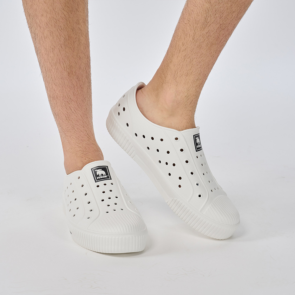 moz瑞典 駝鹿 洞洞餅乾水鞋 (白/黑標) 全球首創 舒適厚底 防潑水+全防水