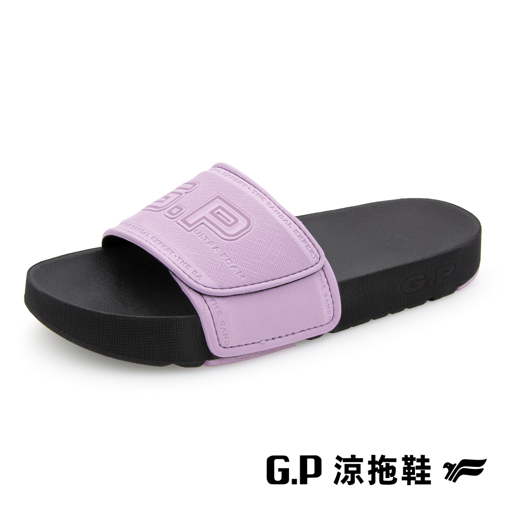 【G.P】女款防水運動休閒拖鞋 G9324W-41 紫色 (SIZE:XS-M 共三色)