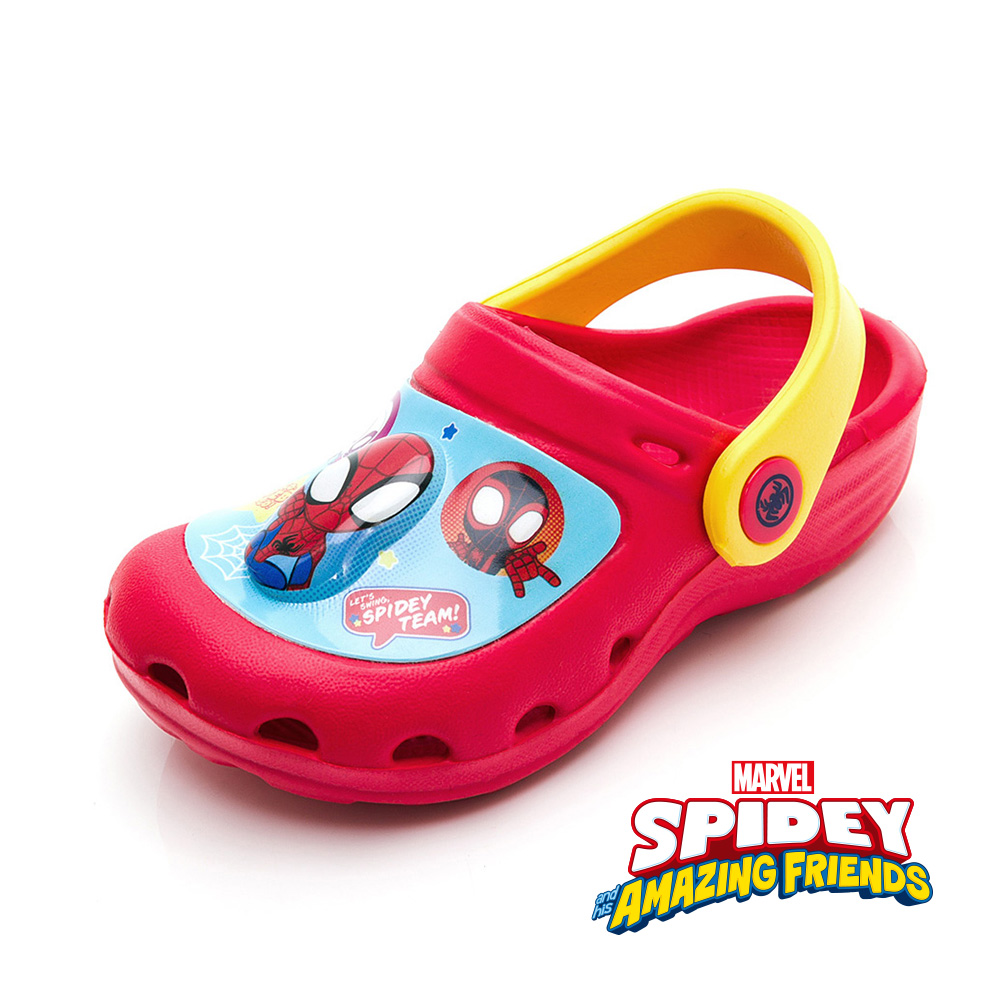 【Marvel 漫威】蜘蛛人SPIDEY 童鞋 園丁鞋 紅/MNKG24532
