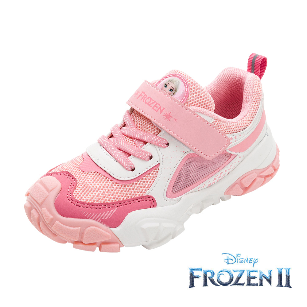 【Disney 迪士尼】冰雪奇緣 童鞋 運動鞋 粉紅/FOKR37773