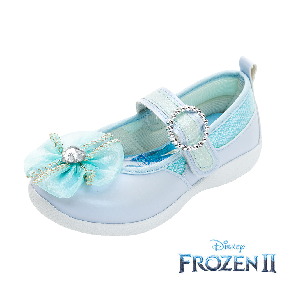 【Disney 迪士尼】冰雪奇緣 童鞋 公主休閒鞋 藍/FOKP37726