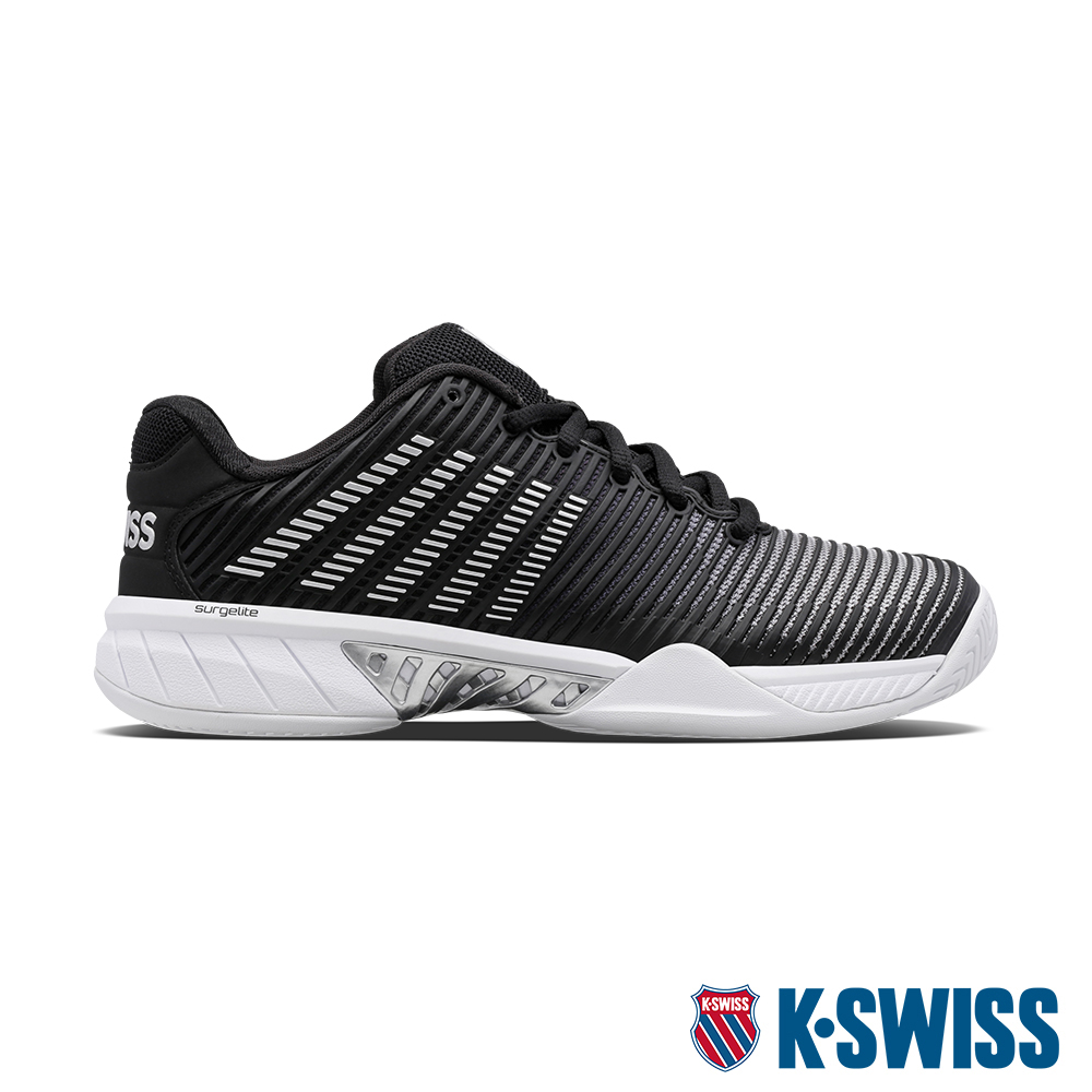 K-SWISS Hypercourt Express 2透氣輕量網球鞋-女-黑/銀