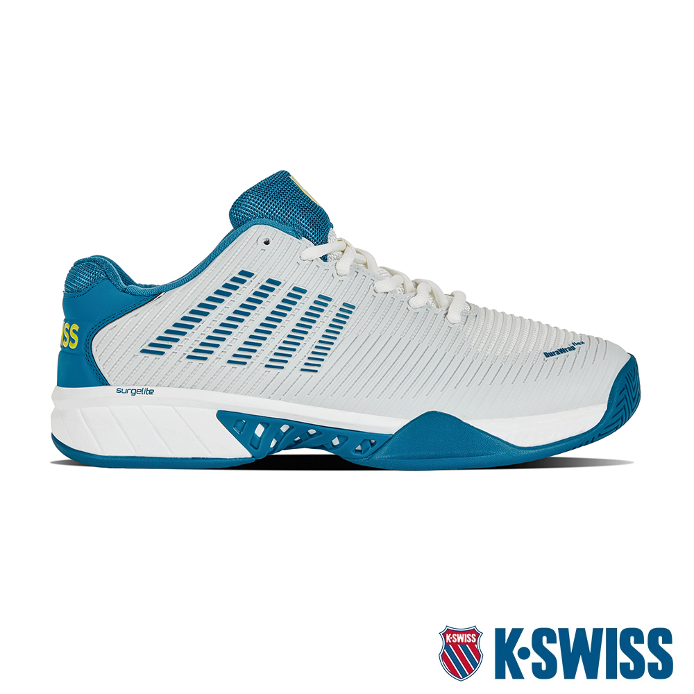 K-SWISS Hypercourt Express 2透氣輕量網球鞋-男-白/藍