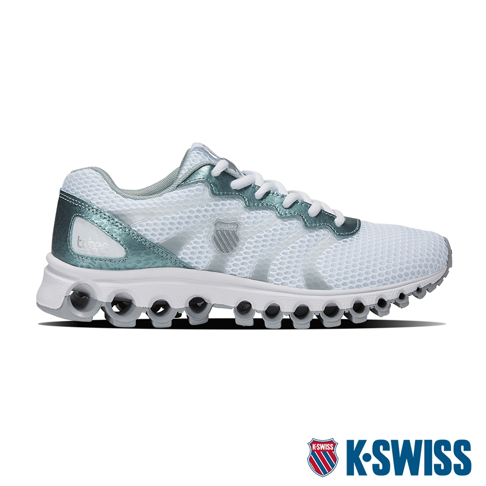 K-SWISS Tubes 200輕量訓練鞋-女-白/銀藍豹紋