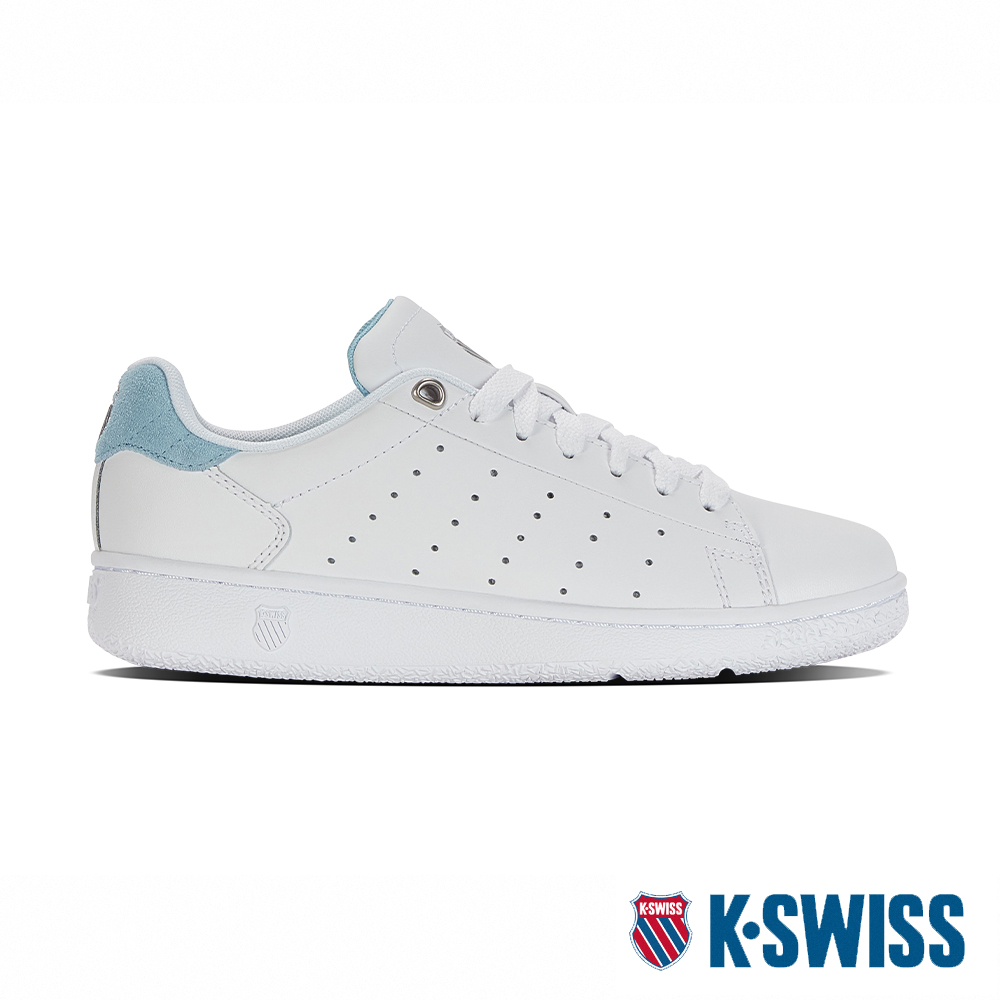 K-SWISS Classic PF時尚運動鞋-女-白/天空藍