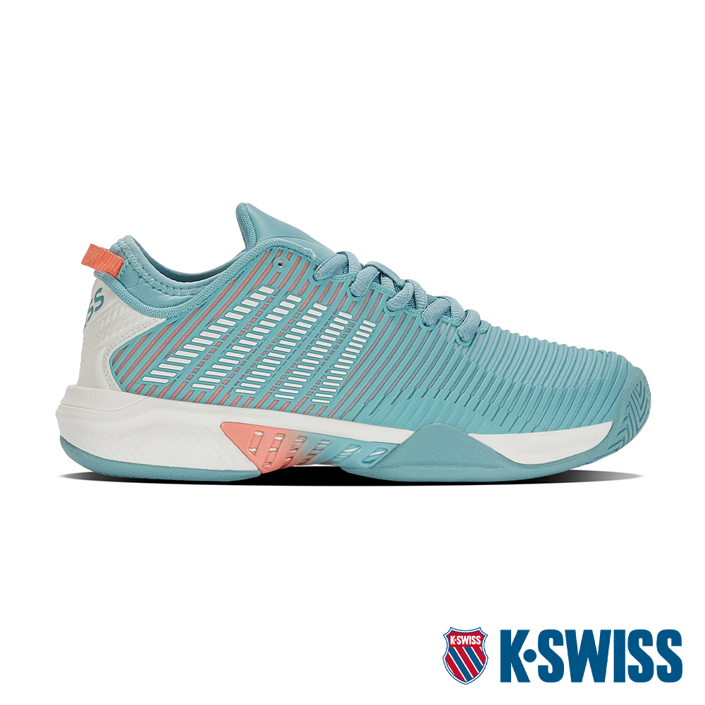 K-SWISS Hypercourt Supreme輕量進階網球鞋-女-藍/蜜桃橘