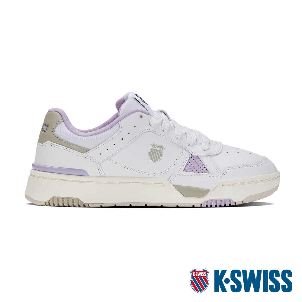 K-SWISS Match Pro LTH時尚運動鞋-女-白/紫/灰