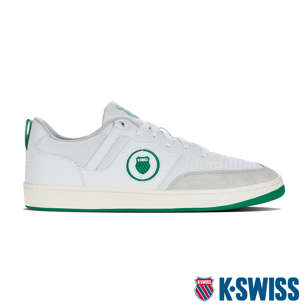 K-SWISS K-Varsity時尚運動鞋-男-白/綠