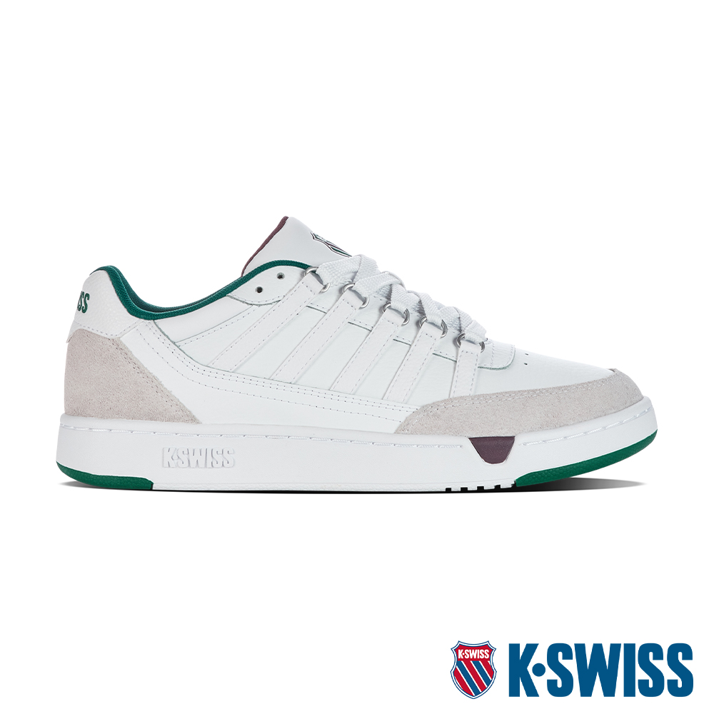 K-SWISS Set Pro時尚運動鞋-男-白/綠