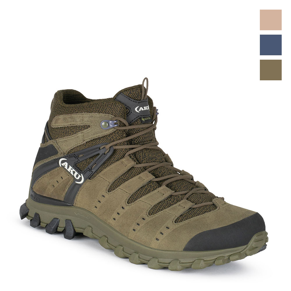 【AKU】男 中筒 輕量多功能登山健行鞋 ALTERRA LITE MID GTX