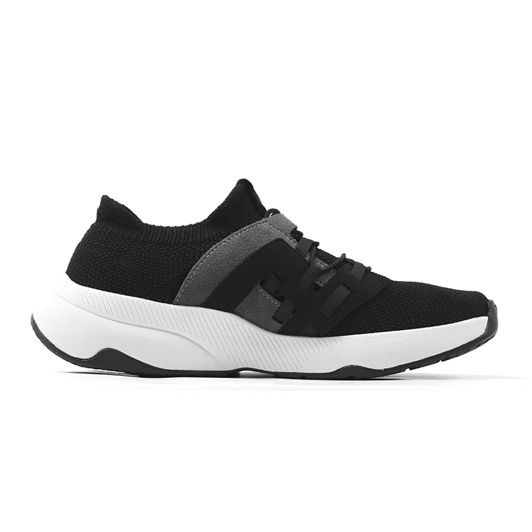 【V-TEX】時尚針織耐水鞋防水鞋 地表最強耐水透濕鞋 - HELLO II 黑白色