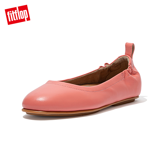 【FitFlop】ALLEGRO 經典芭蕾舞鞋-女(柔和粉)