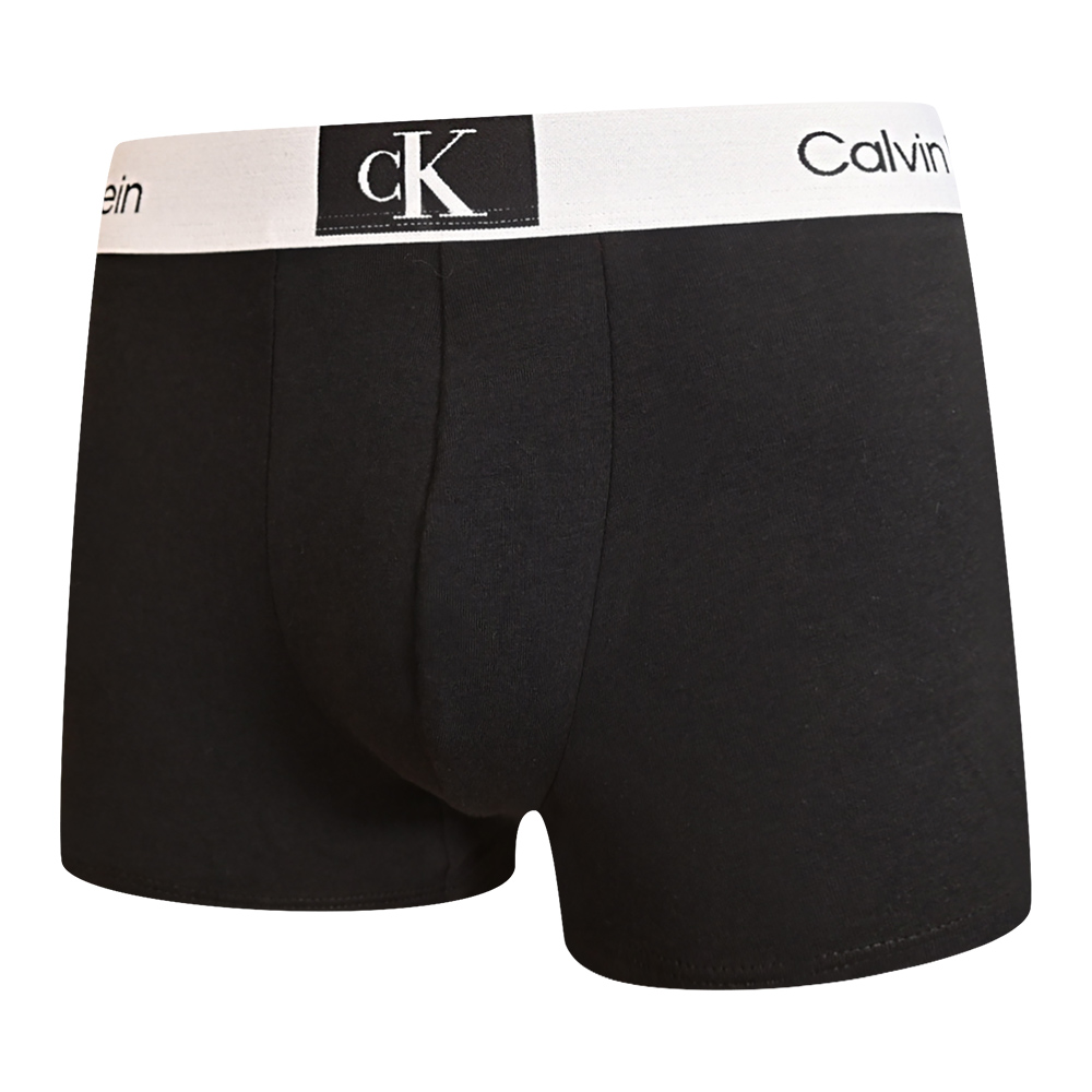Calvin Klein Cotton Stretch 1996 男內褲 棉質彈性舒適 平口/四角褲/CK內褲-白灰色