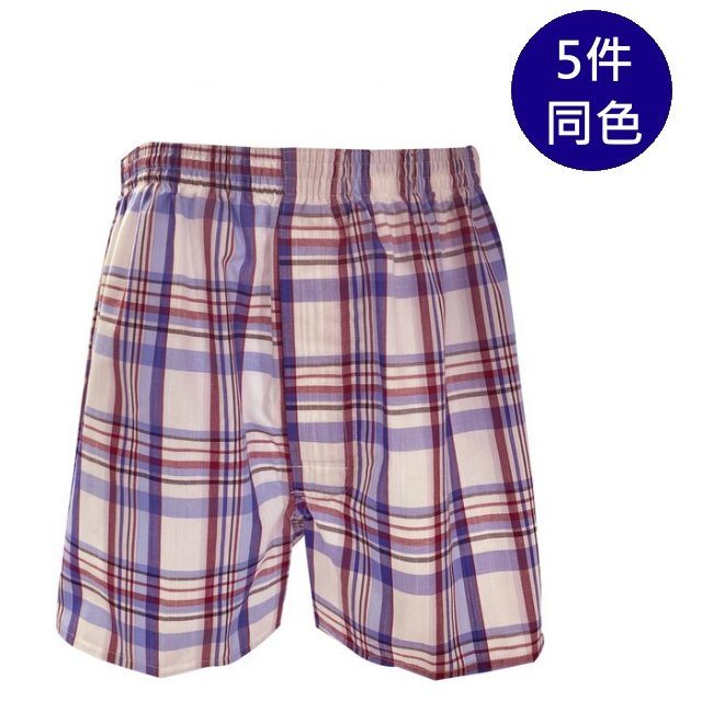 MURANO平口褲(五件組)-BD