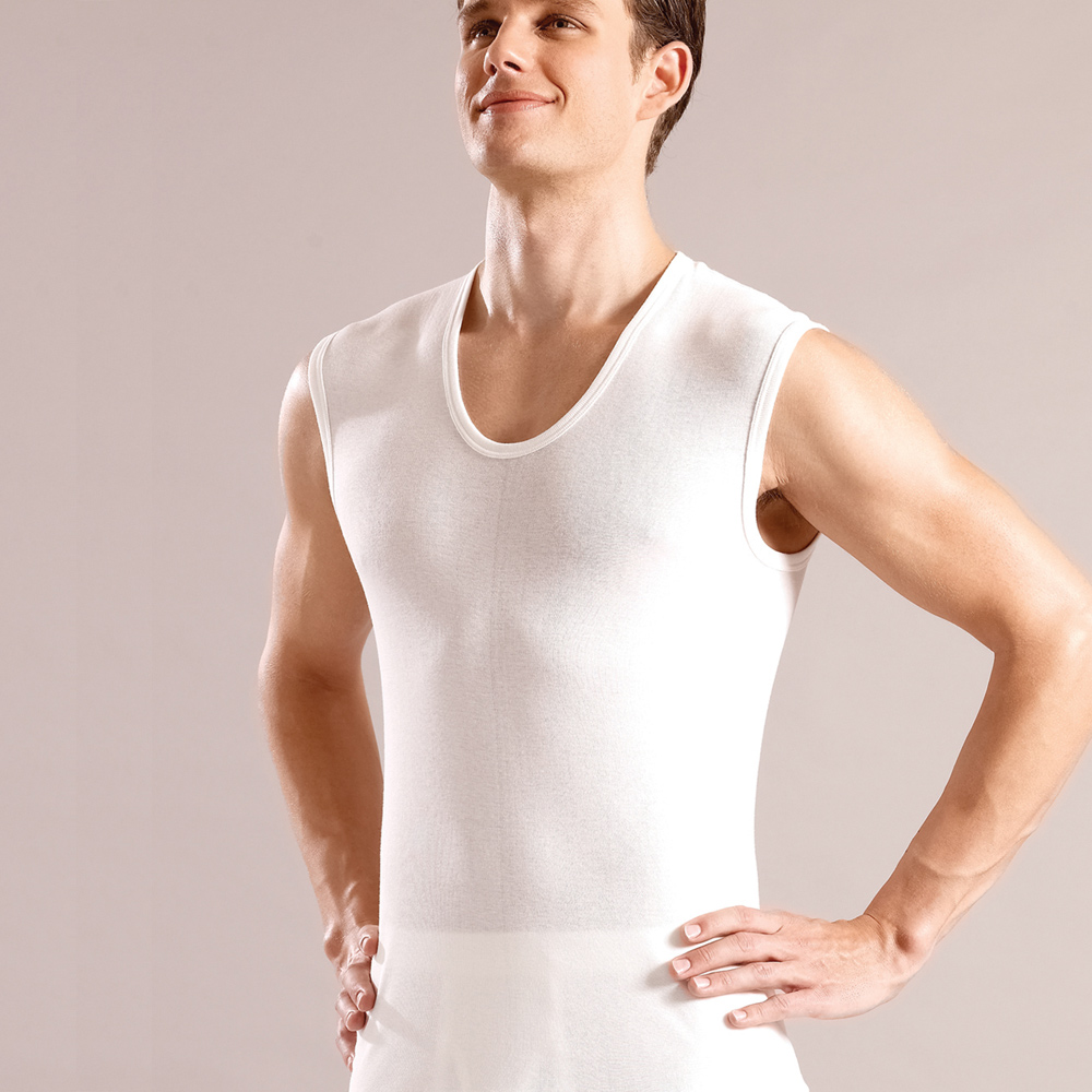 PLAY BOY 3件組台灣製100%純棉時尚型男寬肩背心