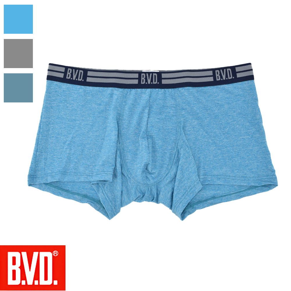 【BVD】親膚速乾彈性貼身平口褲-C14221B