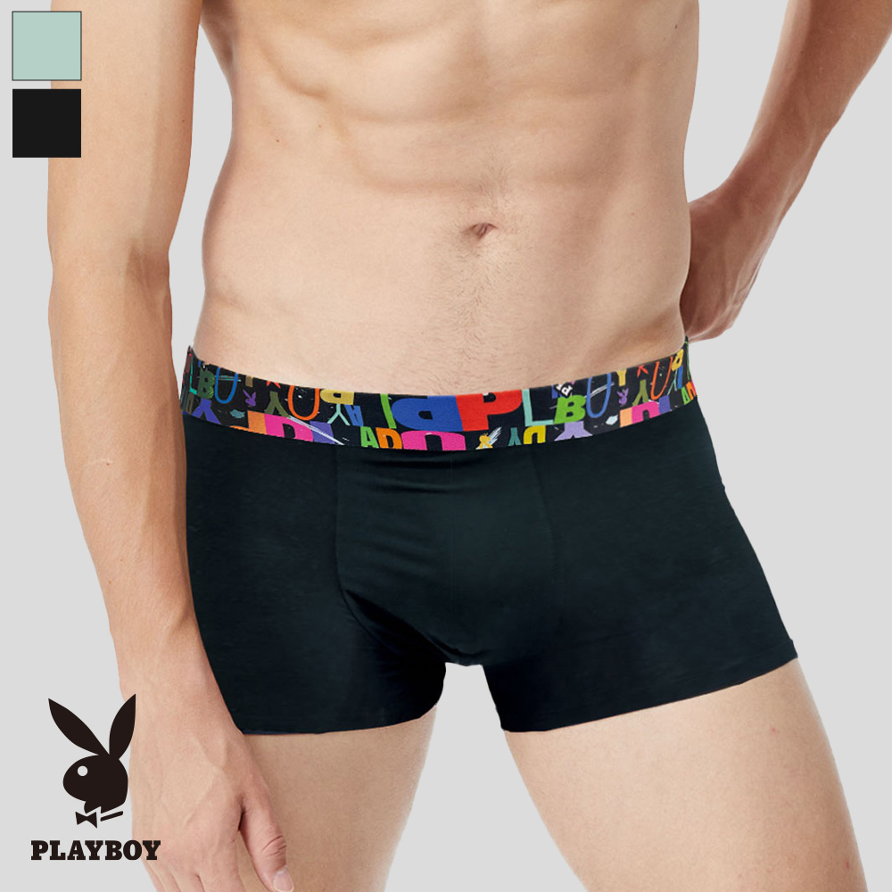 【PLAYBOY】莫代爾素面時尚無痕平口褲-C206PB