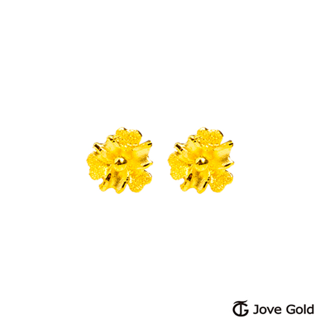 Jove gold漾金飾 製造浪漫黃金耳環