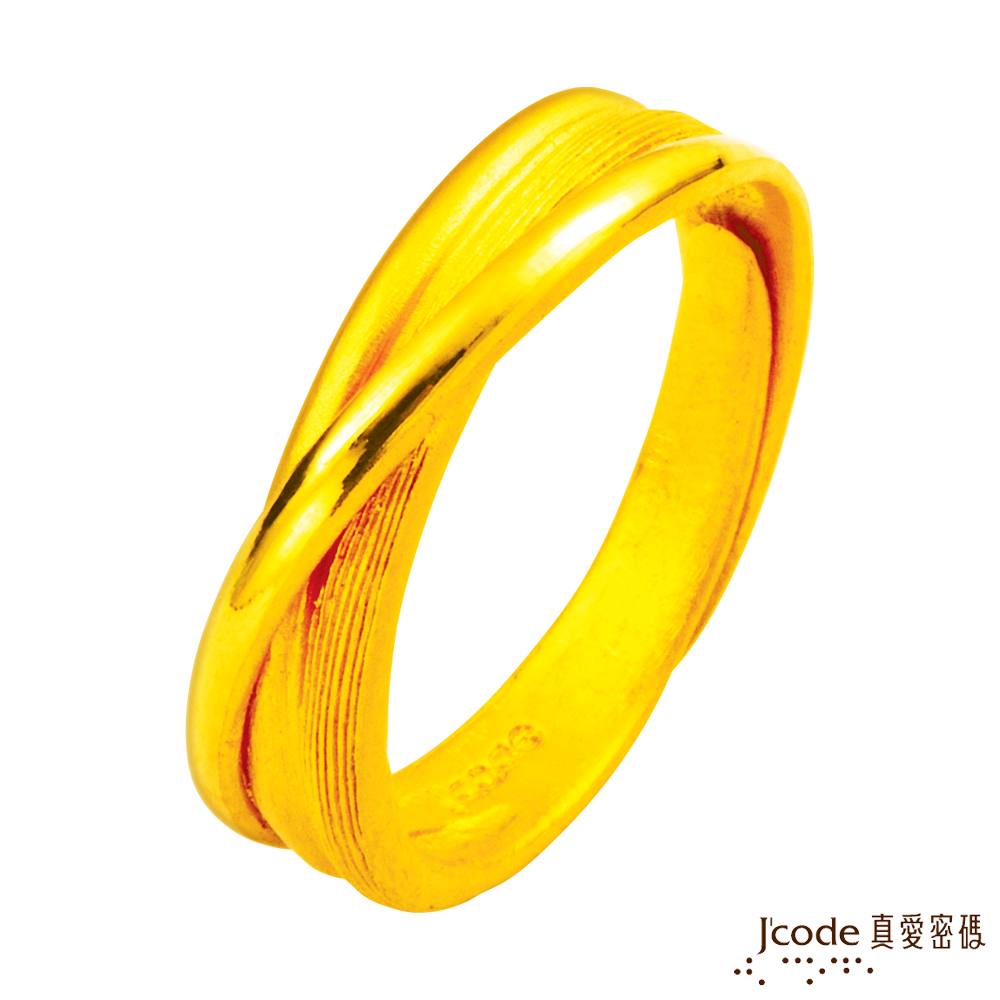 J’code真愛密碼 信望愛 純金戒指(男)