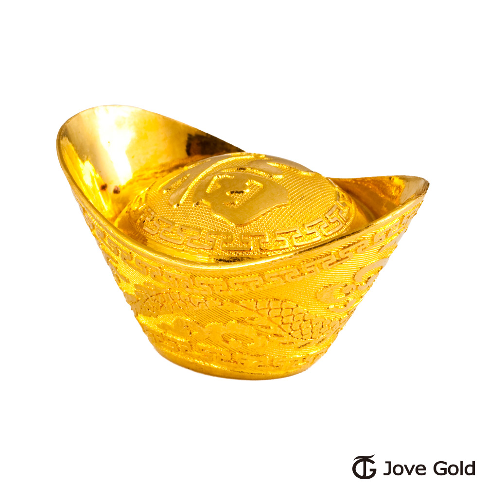 Jove gold 漾金飾 八臺錢黃金元寶x1-福