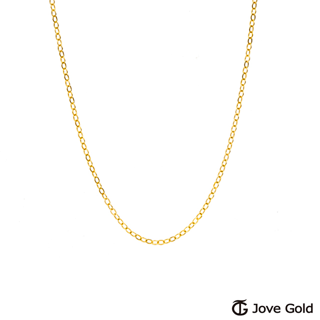 JoveGold漾金飾 紀念黃金跳舞鍊 極細(約0.23錢)(約1.4尺/42cm)