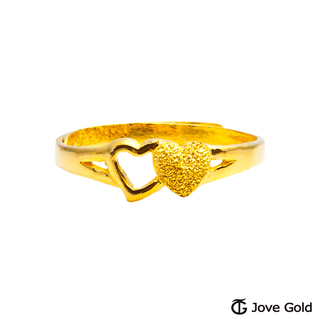 Jove Gold 心心相印黃金戒指