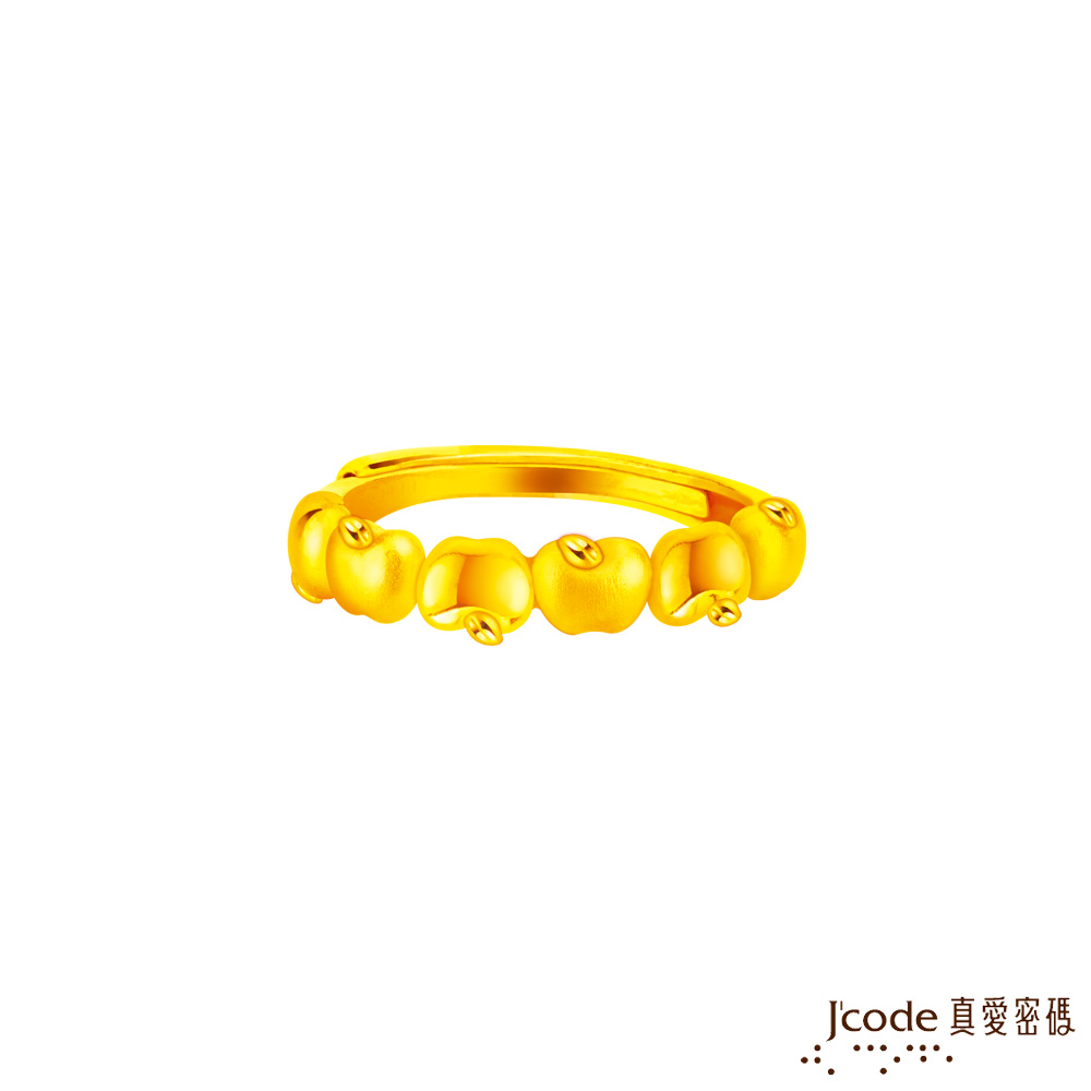 J’code真愛密碼 大甲媽 五蘋安黃金戒指