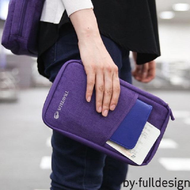 Fulldesign travelus護照收納包V.4(長型)紫