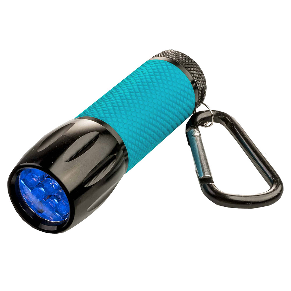 CARSON 紫外線手電筒(藍9.5cm)