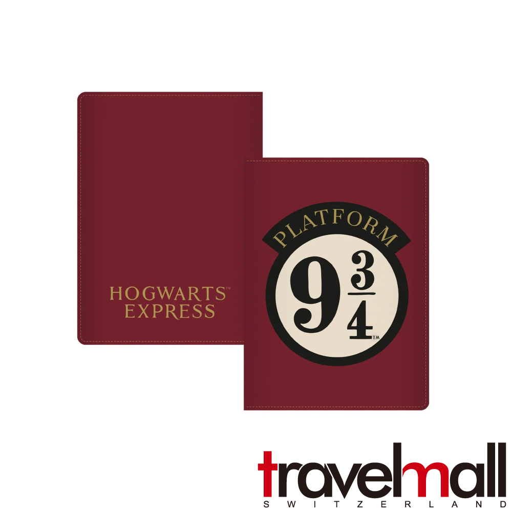 Travelmall 哈利波特PU皮革錢包護照套(9 3/4 月臺)