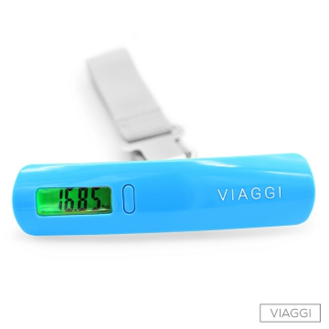 VIAGGI Estate電子行李秤(藍色)